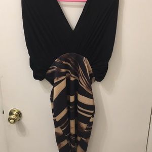 Leopard Print Bandage Dress